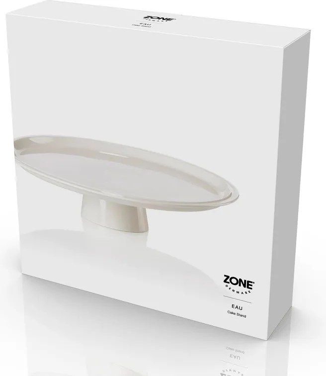 Porcelánový podnos na tortu Eau – Zone