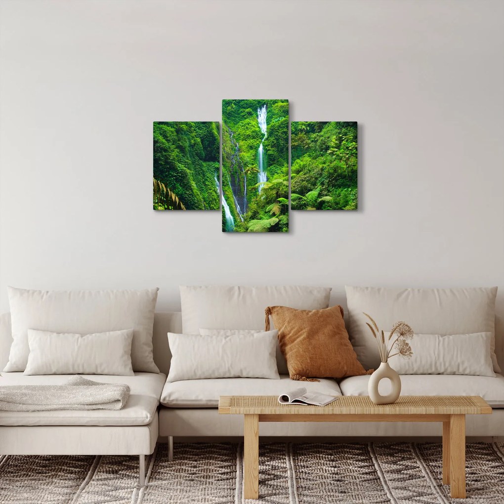 Obraz - Vodopády Madakaripura, východná Java, Indonézia (90x60 cm)