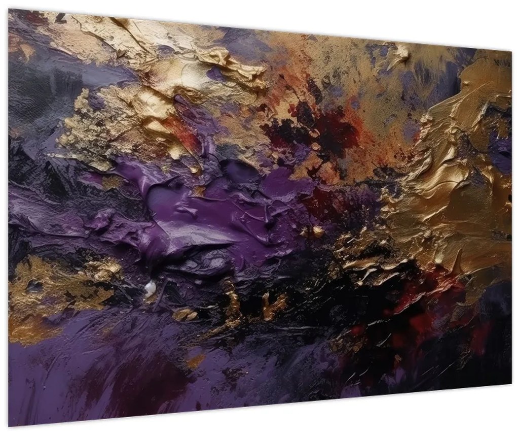 Obraz - Textúrovaná abstrakcia (90x60 cm)