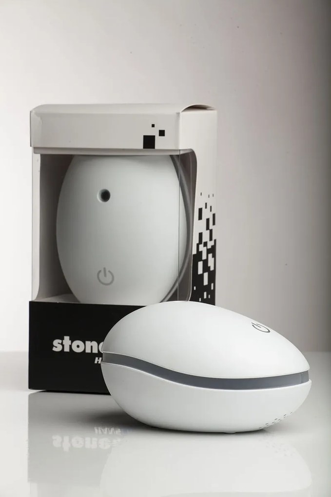 Hanscraft Ultrasonický aróma difuzér Stoneone Biely