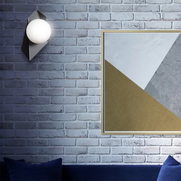 Nástenné svietidlo DRIFTON 1xE14/10W/230V čierna