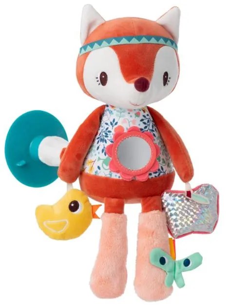 Lilliputiens - cestovná plyšová hračka s aktivitami - líška Alice