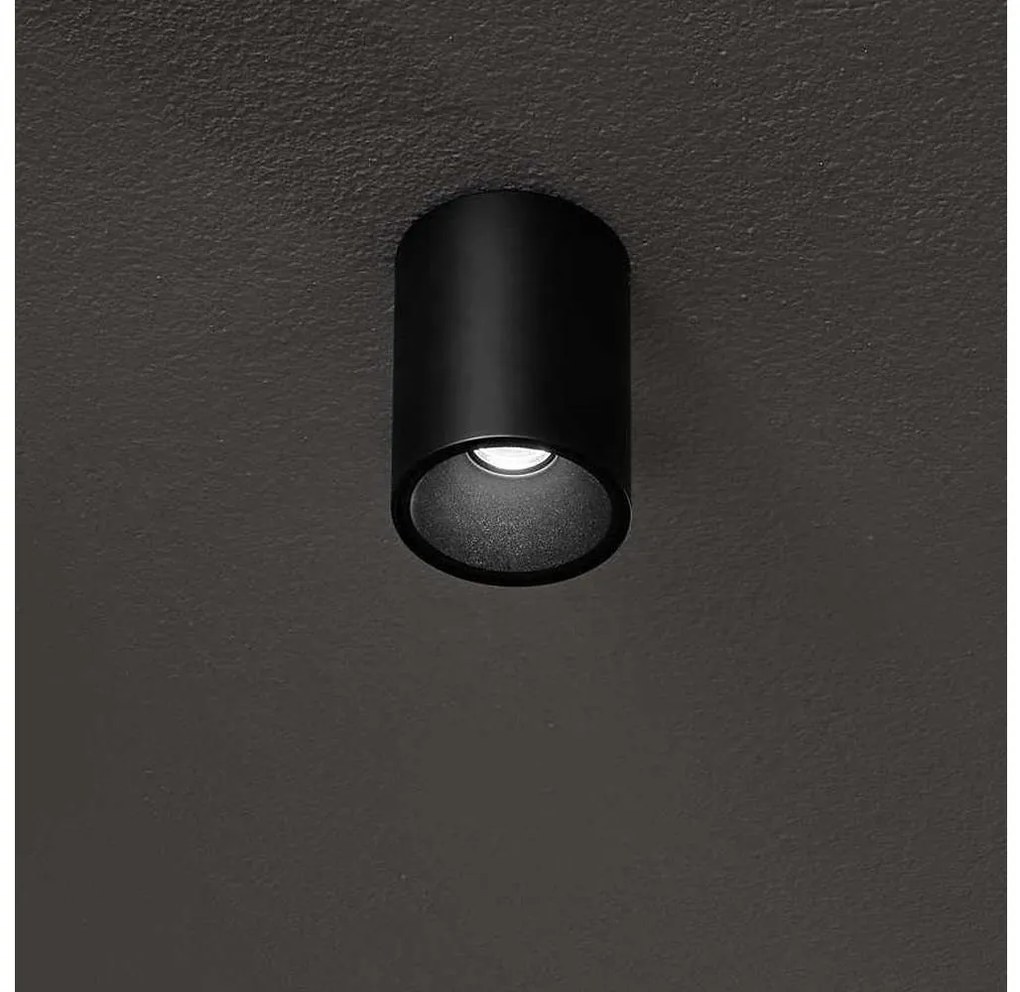 Ideal Lux - LED Bodové svietidlo NITRO LED/10W/230V pr. 8 cm CRI 90 čierna