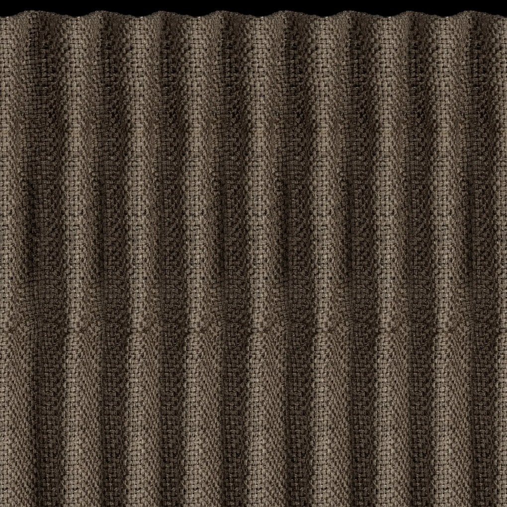 ZÁVES NA PÁSKE JULA2 140X270 CM HNEDÁ