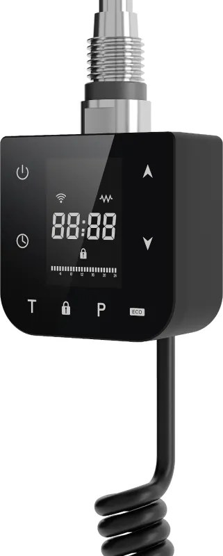 Mexen FA-F elektrický ohrievač s Wi-fi, 900 W, čierny - W953-0900-70