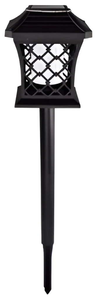 KIK KX4973 Záhradná solárna lampa 12 LED