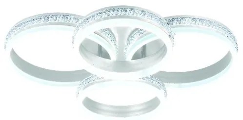 LED stmievateľný prisadený luster LED/150W/230V 3000-6500K + diaľkové ovládanie