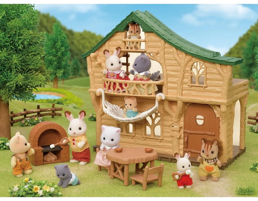 Sylvanian families 5451 zrub s nábytkom