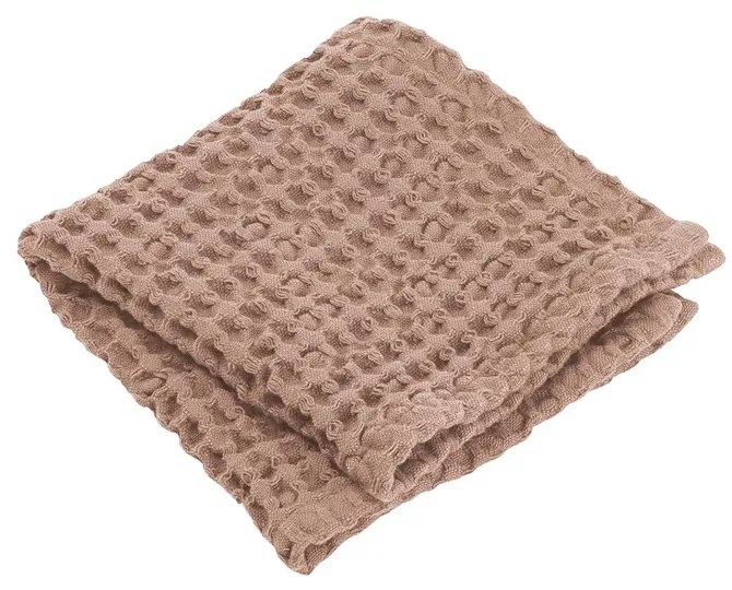 Ručník pro hosty vaflový Blomus CARO 30x30cm SET/2ks růžovošedý