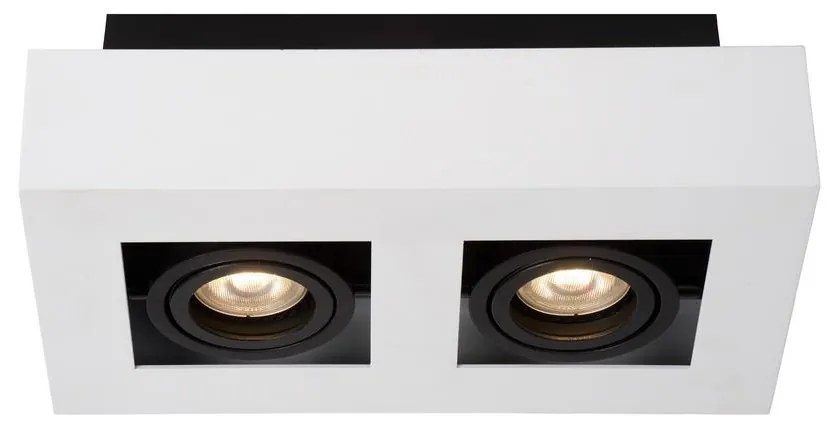 Lucide 09119/11/31 - LED Bodové svietidlo XIRAX 2xGU10/5W/230V biela