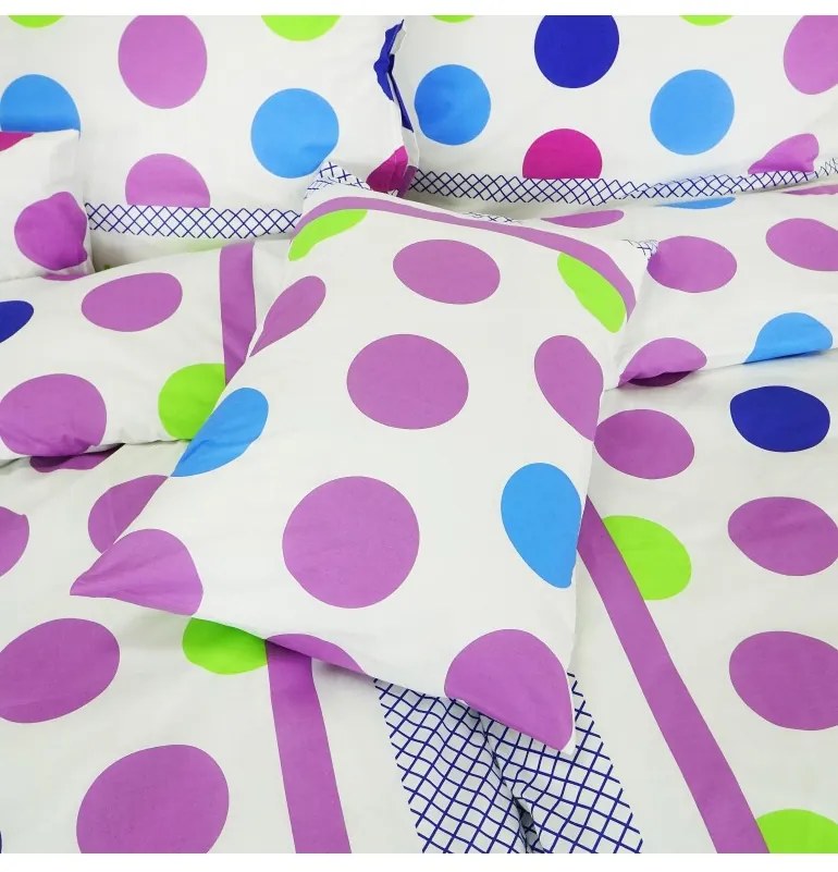 Pera V3 lila EMI, Štandardný set jednolôžko obsahuje 1x 140x200 + 1x 70x90