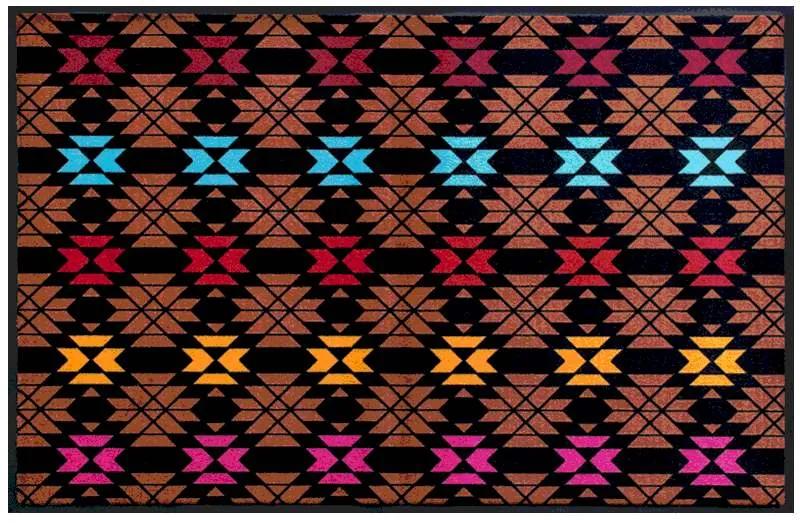 Premium rohožka s indiánskym vzorom- farebná (Vyberte veľkosť: 75*50 cm)