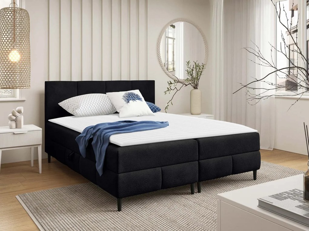 Kontinentálna posteľ Centina 2, Rozmer postele: 140x200, Dostupné poťahy: Coral 20