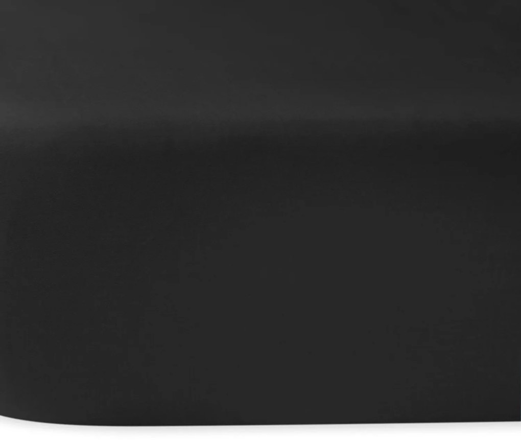 SATÉNOVÉ PRESTIERADLO 966 160X220 CM ČIERNE