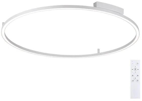 Brilagi - Stmievateľné LED svietidlo PORTOFINO LED/85W/230V pr. 120 cm strieborné + DO