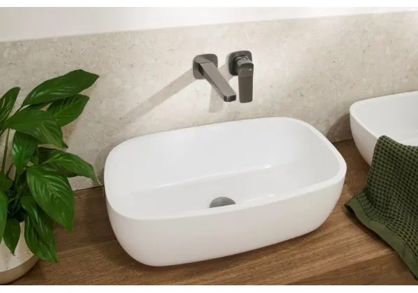 KFA Armatura 4529-810-61 - Umývadlová batéria pre podomietkovú inštaláciu MALAGA metalická sivá