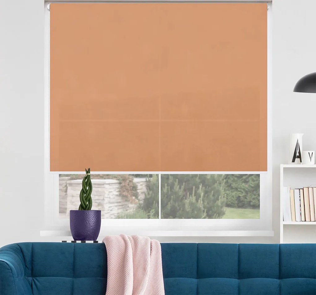 FOA Látková roleta, STANDARD, Okrová, LA 630 , 100 x 240 cm