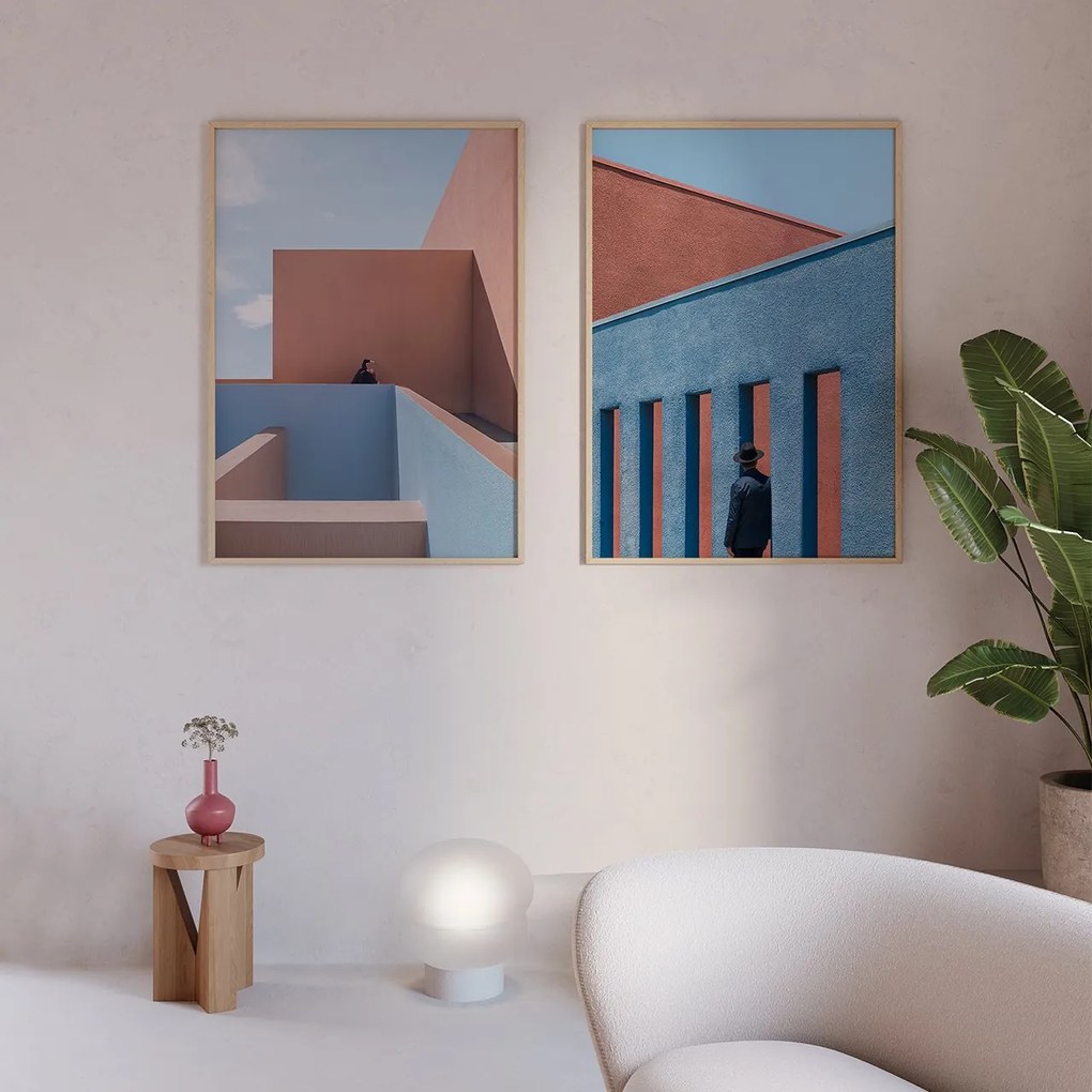 PAPER COLLECTIVE Plagát Shadowbox 50 × 70 cm 50 × 70 cm