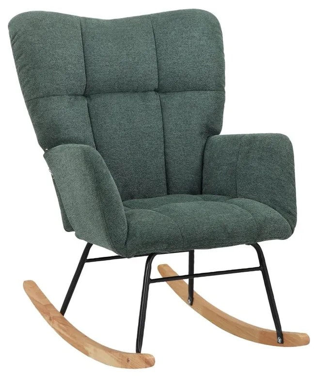 Zelené hojdacie kreslo Elza – Støraa