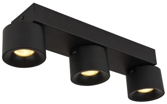 Globo 56961-3B - LED Bodové svietidlo RAE 3xLED/6W/230V čierna