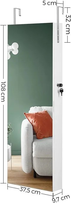 Závesná šperkovnica JJC001W01