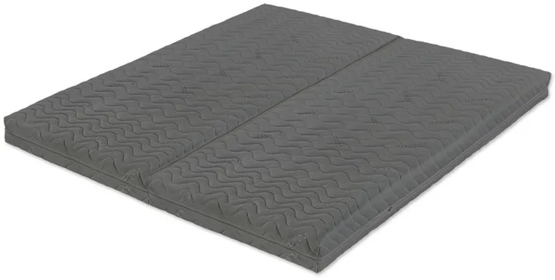 Dvojitý rozkladací matrac Duo Flexible Grey 80x200 cm - 160x200 cm