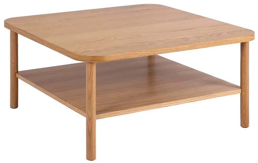 Konferenčný stolík Banbury 90 cm dub prírodný lakovaný