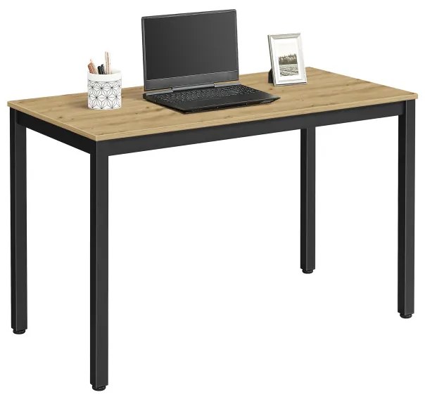 Jedálenský stôl TESSA dub artisan / čierne nohy