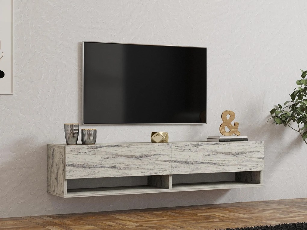 TV stolík/skrinka Agro (mramor frézia). Akcia -19%. Vlastná spoľahlivá doprava až k Vám domov. 1101370