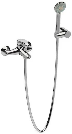 Vaňová batéria Jika Deep so sprchovacím setom 150 mm chróm H3211U70041311