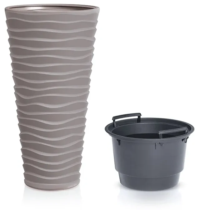 Plastový kvetináč DPSA300 29,6 cm - mocca