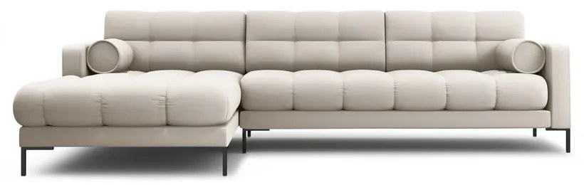 Béžová rohová pohovka (ľavý roh) Bali – Cosmopolitan Design