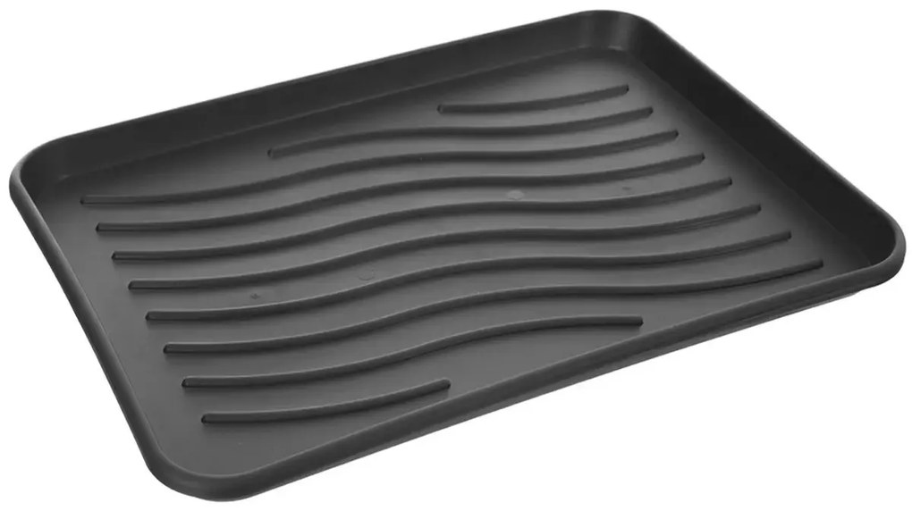 Odkvapkávač na topánky, podložka ANTI-DROPS antracit, 50 x 38 cm
