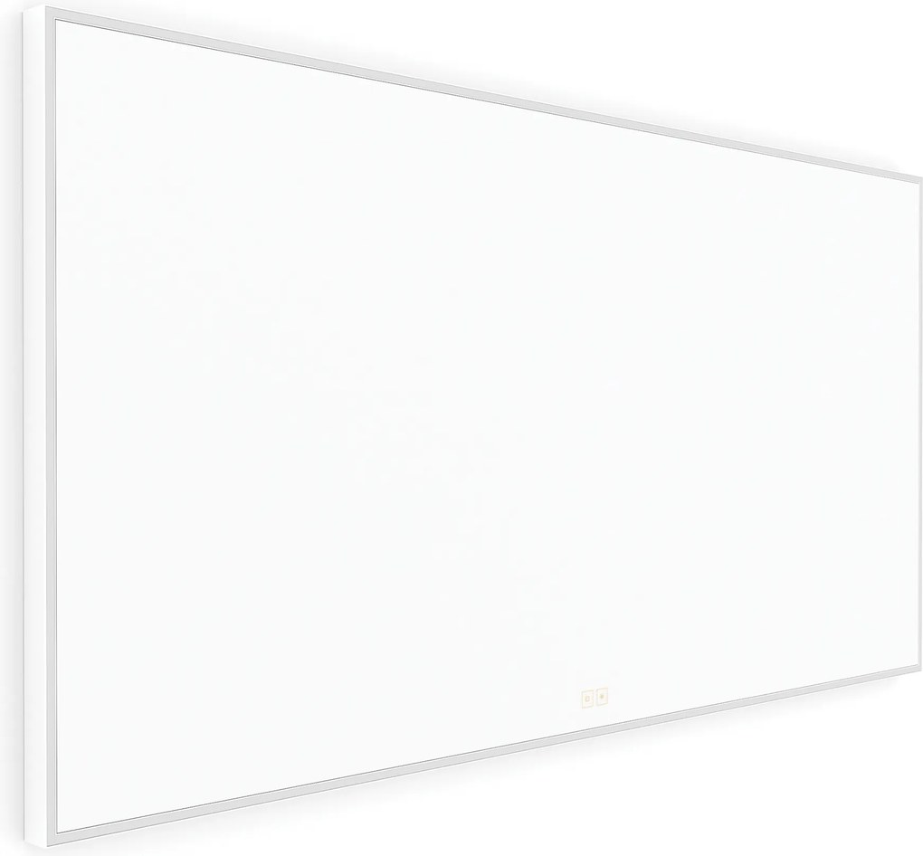 Nimco Biele LED zrkadlo 1400x700 s dvoma dotykovými senzormi - ZPB 13008VX-05