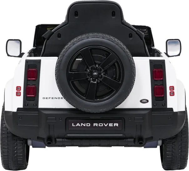 Elektrické autíčko Land Rover Defender biele