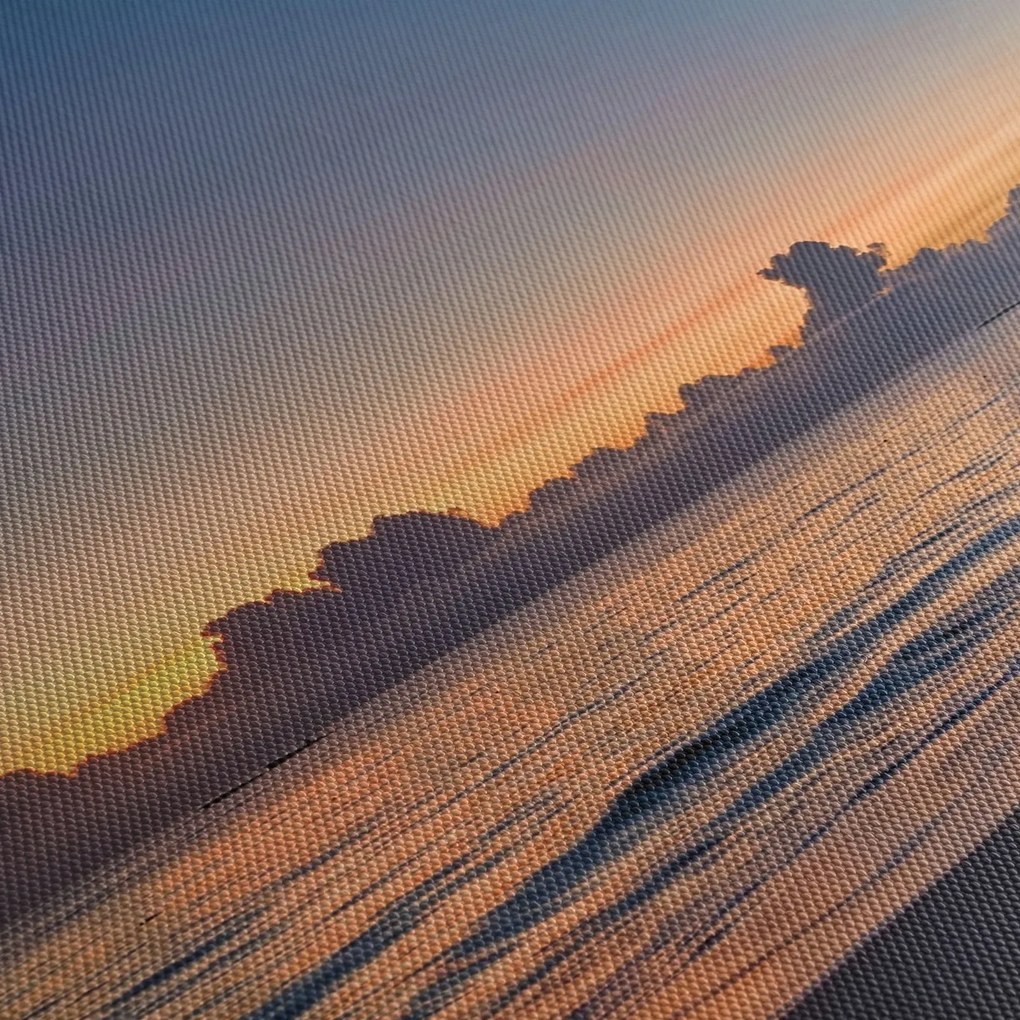 Obraz ženy na pláži (90x60 cm)