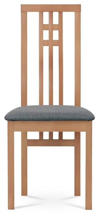 Autronic BONTEC Jedálenská stolička, hnedá, masív, BC-2482 BUK3 Farba: Biela