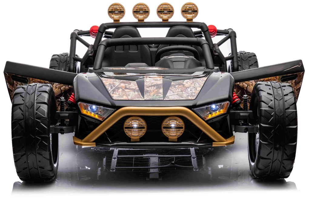 RAMIZ Elektrické autíčko Buggy Racing 5 - čierne  - 2X200W - 24V/7Ah - 2023