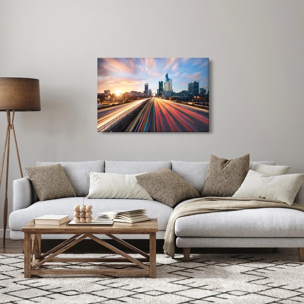 Obraz - Cesta veľkomesta (90x60 cm)