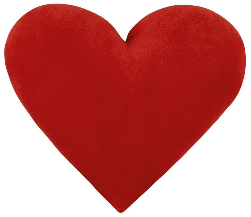 Bellatex Vankúšik Srdce červené, 42 x 48 cm