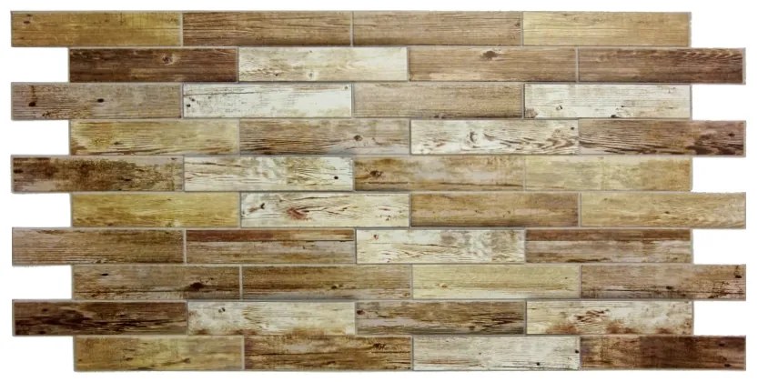 PVC 3D obkladový panel 98 x 48 cm - Dutch Oak holandský dub