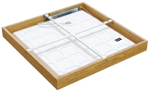 APLED - LED Prisadený panel QUADRA LED/40W/230V dub