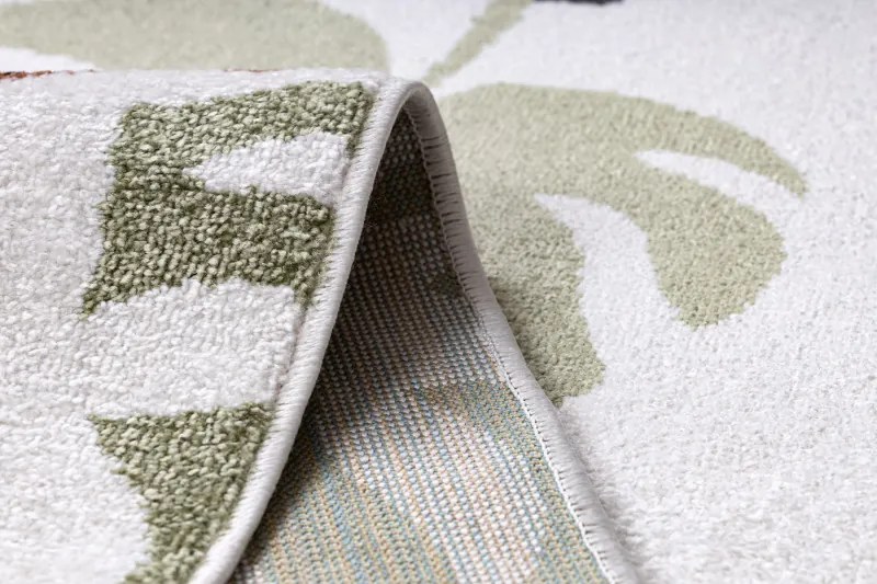 Dywany Łuszczów, Detský kusový koberec Fun Flami Flamingos cream, 120x170, viacfarebná, detská izba