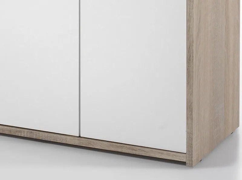 Komoda Drift, dub sonoma/biela
