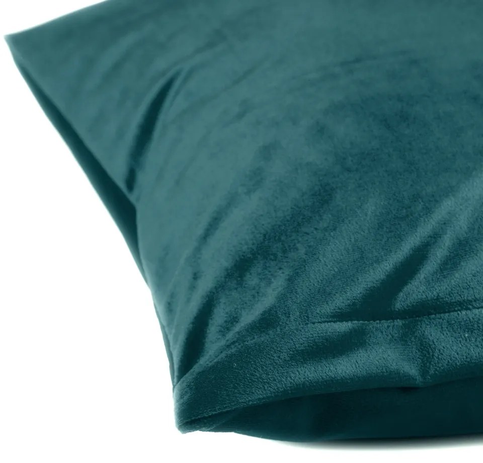 Biante Zamatová obliečka na vankúš Velvet Prémium SVP-025 Petrolejová 50 x 70 cm