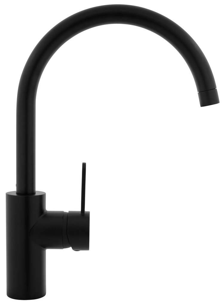 Livarno home Kuchynská batéria (okrúhly tvar, čierna) (100387686)