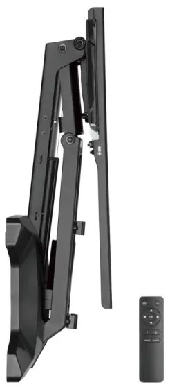 MK FLORIA MKF-21DM647-Nástenný držiak na TV s kĺbom 70" čierna +diaľkové ovládanie