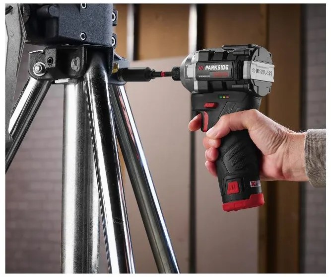 Parkside Performance®  Štartovacia súprava aku vŕtací skrutkovač + aku rázový uťahovák 12 V  (100393961)