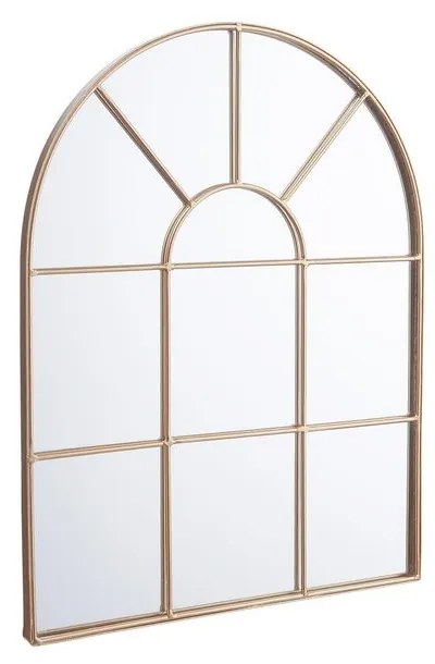 Butlers FINESTRA Zrkadlové okno 30 cm - zlatá