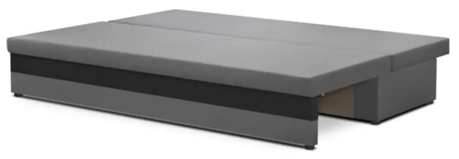 Pohovka pre 3 osoby s funkciou spania GUSTO Svetlo hnedá/biela